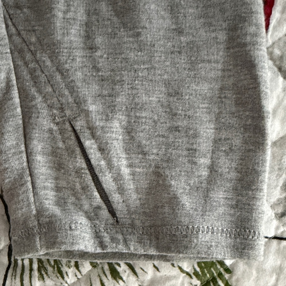 Eddie Bauer Women's Gray Cowl Neck Top plus size long loose fit - Picture 4 of 6